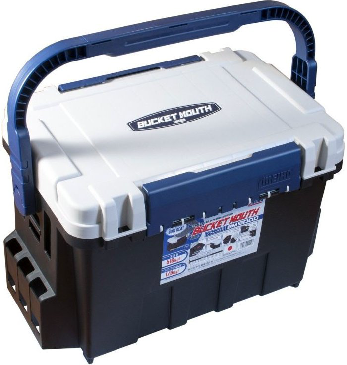 Ящик для рыбалки Meiho Bucket Mouth BM-9000-B 540x340x350 купить,43375
