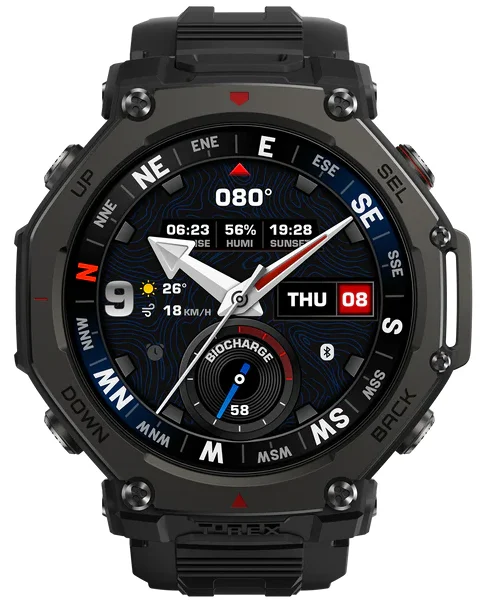 Смарт-часы Xiaomi Amazfit T-Rex 3 Pro 48 mm Tactical Black