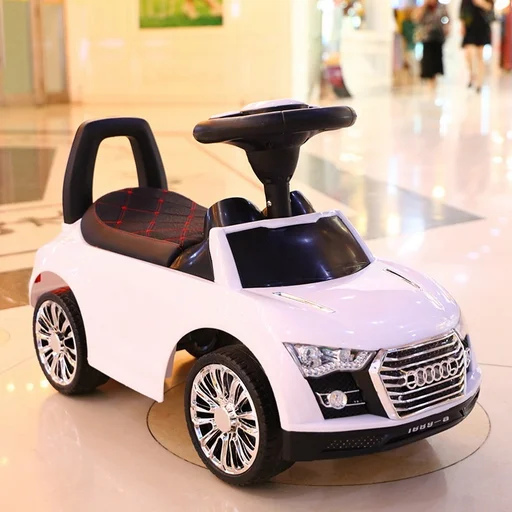 Каталка Audi белая