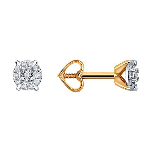 Серьги Diamant 51-222-01923-1 1,04гр. купить,NaN