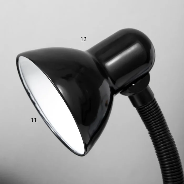 Настольная лампа Risalux 739293 E27 40 Вт черный купить,NaN