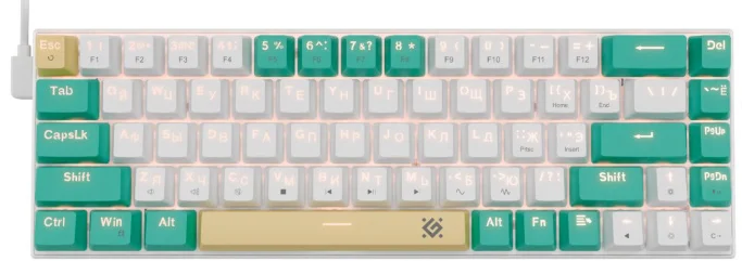 Клавиатура Defender Vexx Pro GK-084 RU White