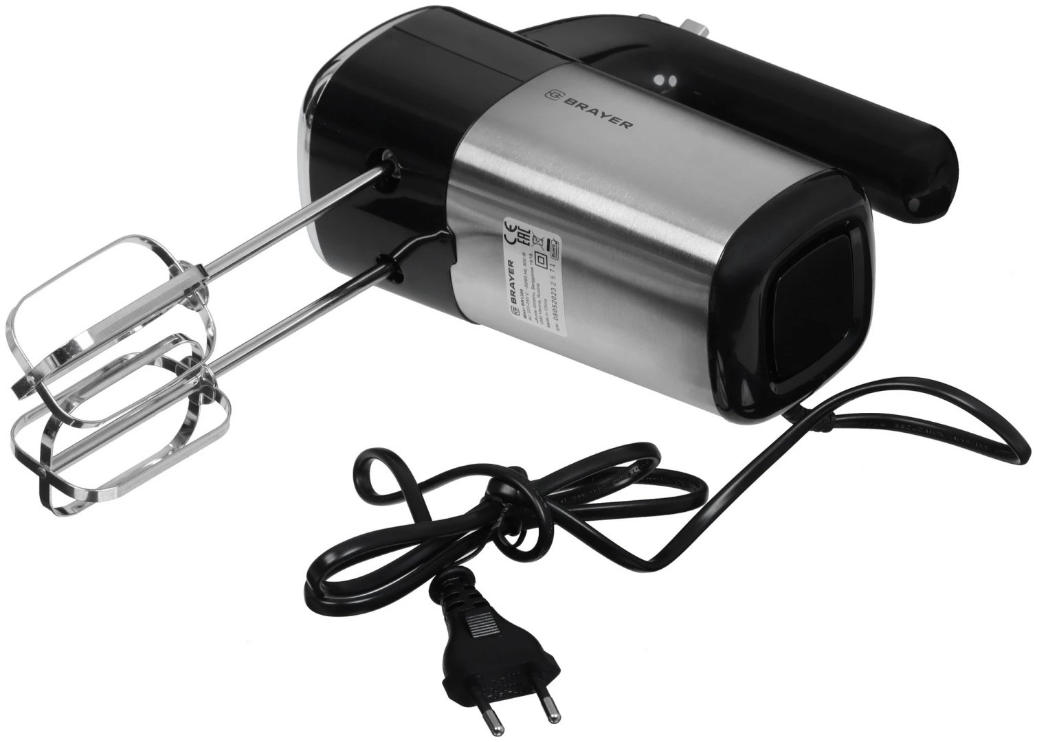 Миксер BRAYER BR 1309 черный, серый - ForteMarket Миксер BRAYER BR 1309 черный, серый купить,0