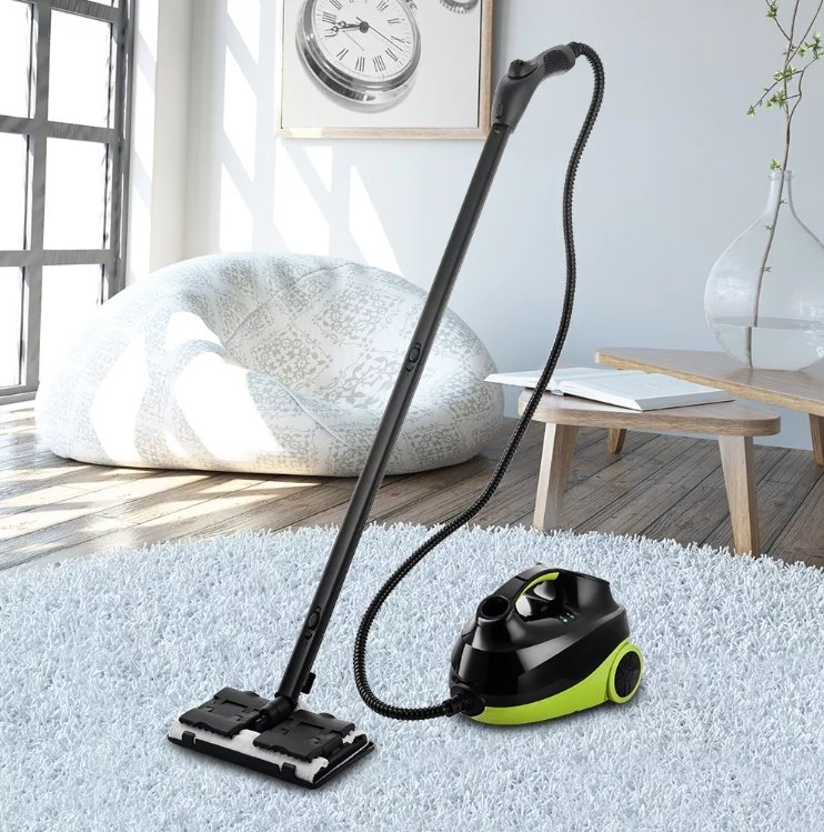 Пароочиститель Kitfort KT-9103-2 зеленый - ForteMarket Пароочиститель Kitfort KT-9103-2 зеленый купить,0