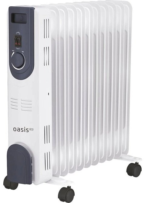 Масляный радиатор Oasis Pro OT-25 белый