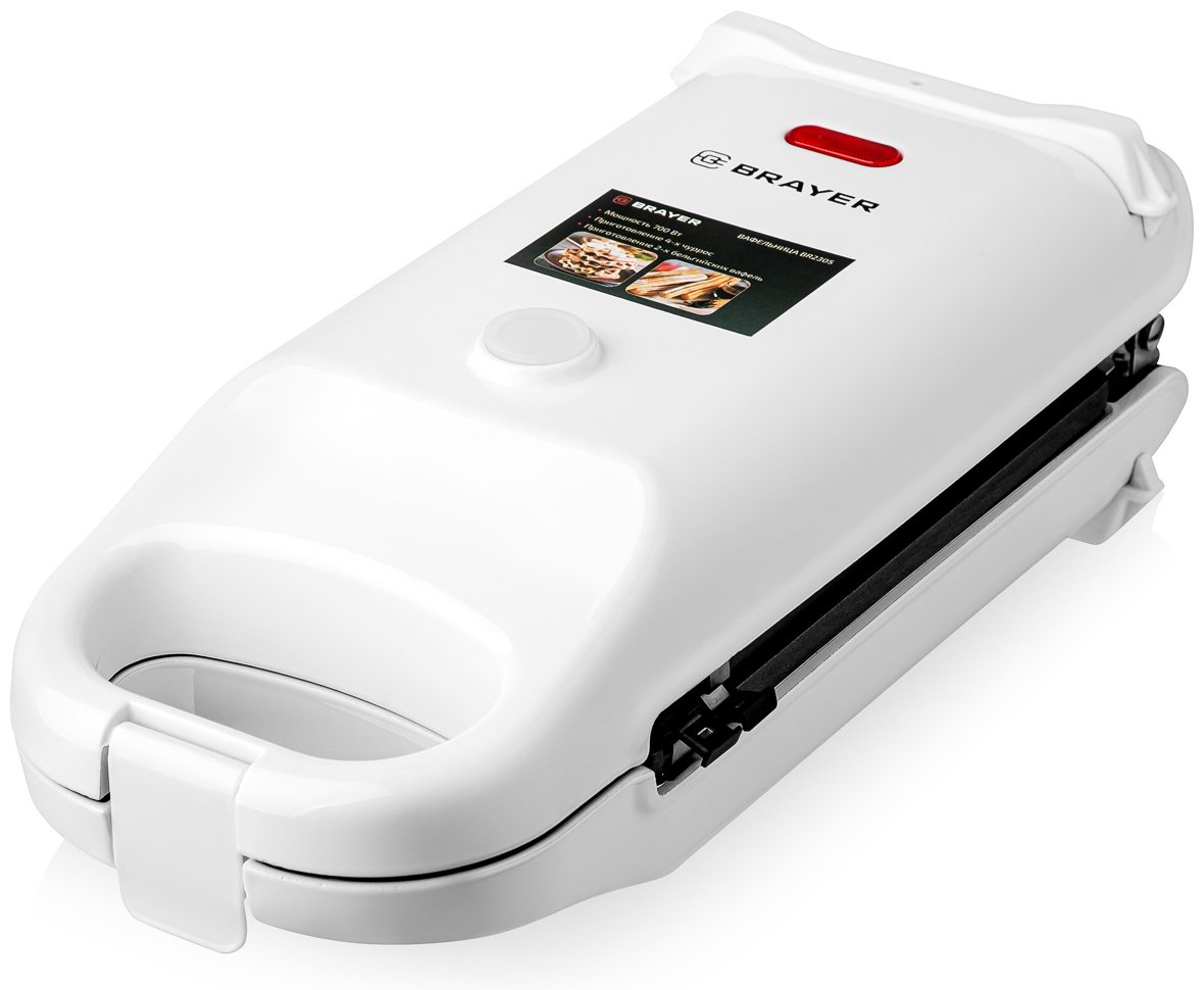 Вафельница BRAYER 2305BR белый - ForteMarket Вафельница BRAYER 2305BR белый купить,0