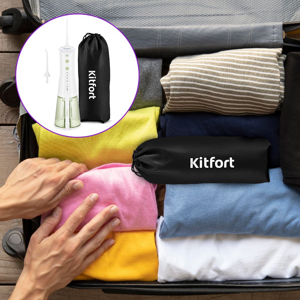 Kitfort ирригатор КТ-2925-2 импульсный емкость 300 мл - ForteMarket Kitfort ирригатор КТ-2925-2 импульсный емкость 300 мл купить,0