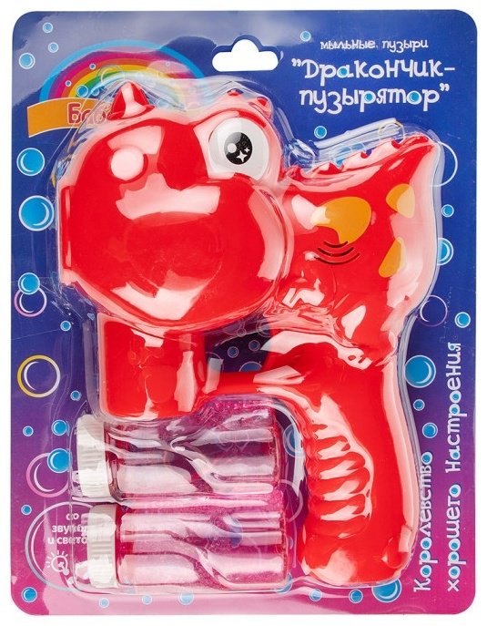 Мыльные пузыри 1TOY Дракончик P362-1