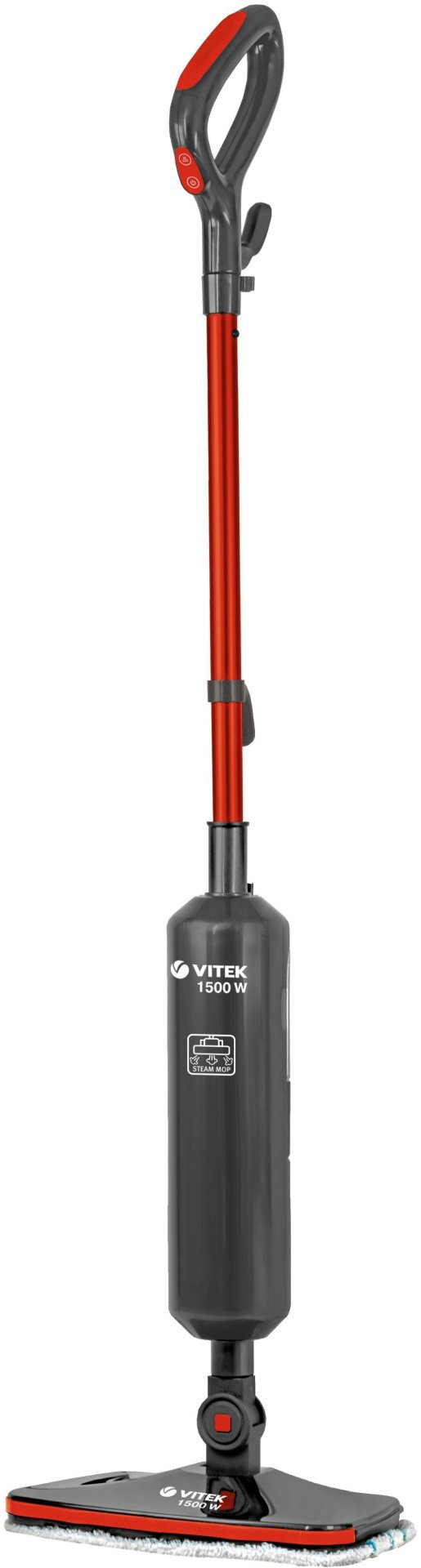 Электрошвабра Vitek VT-8188 красный, черный
