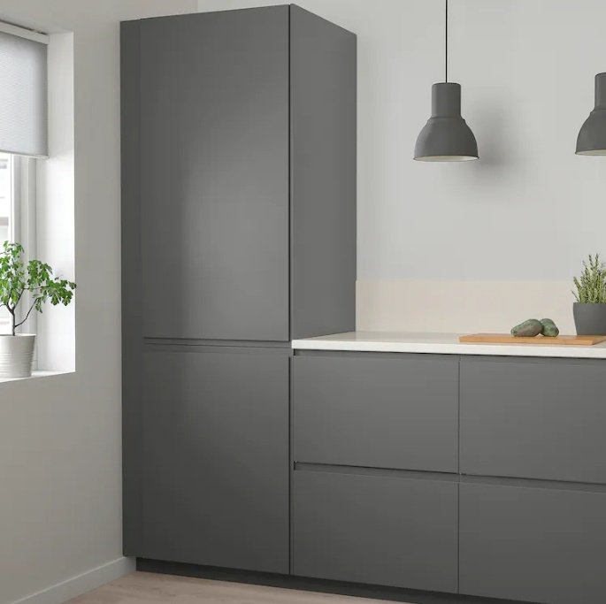 Дверь для шкафа IKEA Воксторп 50456016, ДСП, 60x60 см купить,0