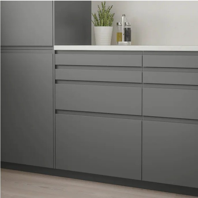 Дверь для шкафа Ikea Воксторп 90456024 серый купить,14482