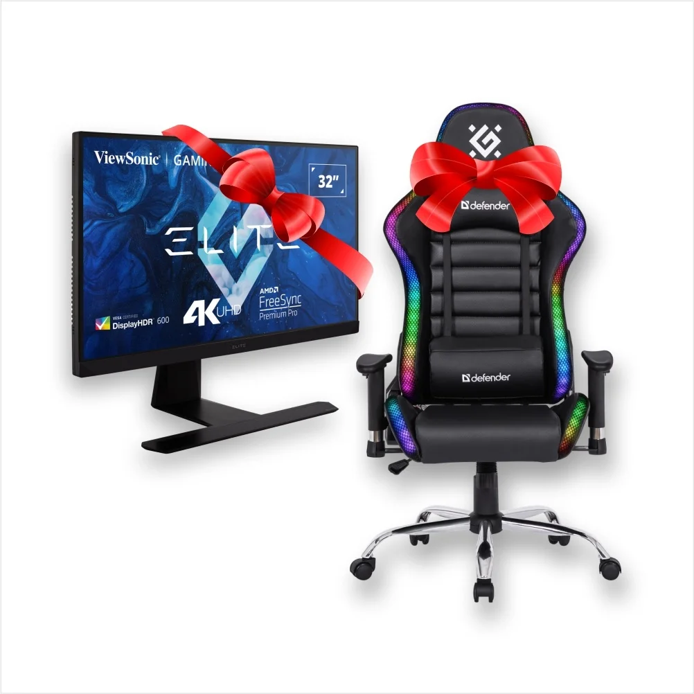 Монитор ViewSonic XG320U 32" + Игровое кресло Defender Ultimate