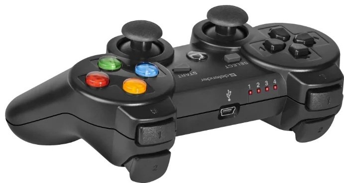 Игровой контроллер Defender Crusher черный - ForteMarket Игровой контроллер Defender Crusher черный купить,0