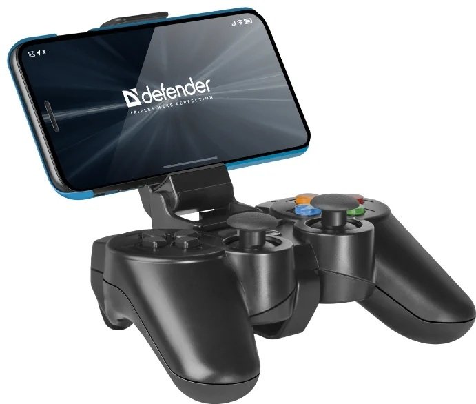 Игровой контроллер Defender Crusher черный - ForteMarket Игровой контроллер Defender Crusher черный купить,0