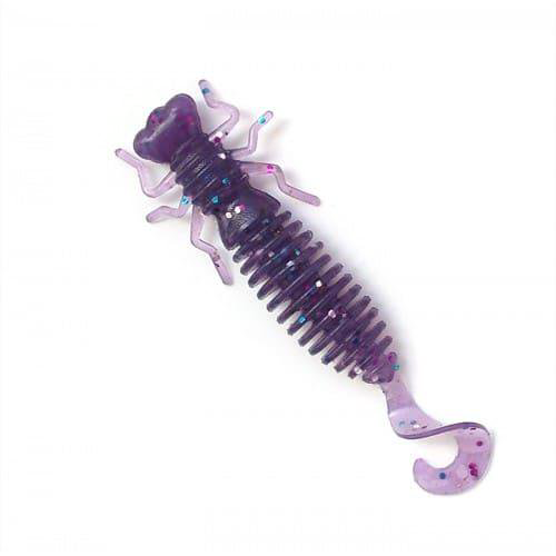 Силиконовая приманка Fanatik Larva Lux 40мм фиолетовая купить,NaN