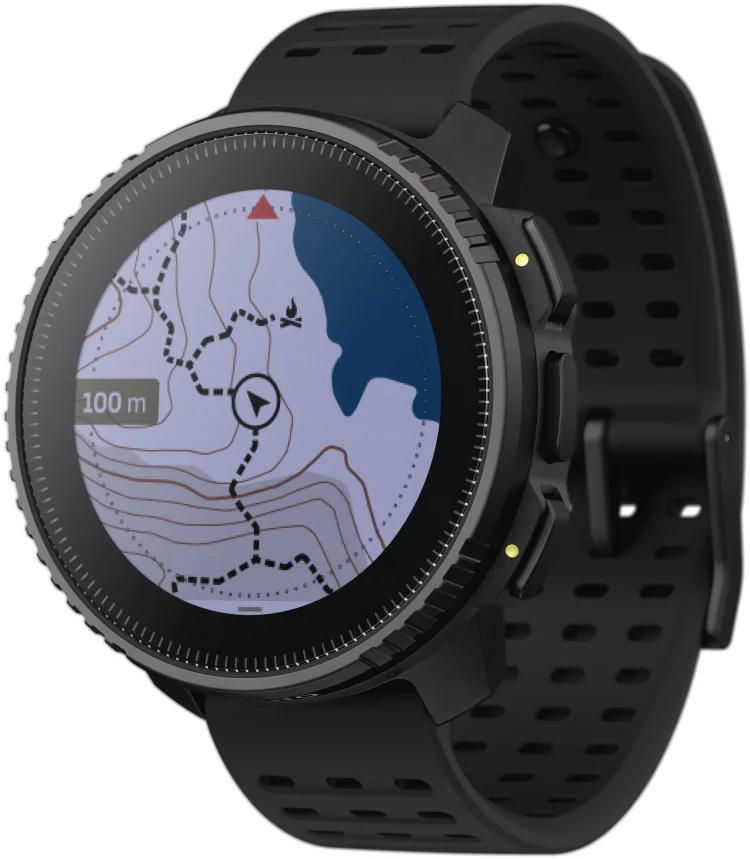 Смарт-часы Suunto Vertical Solar All Black SS050978000 49 мм Black Black