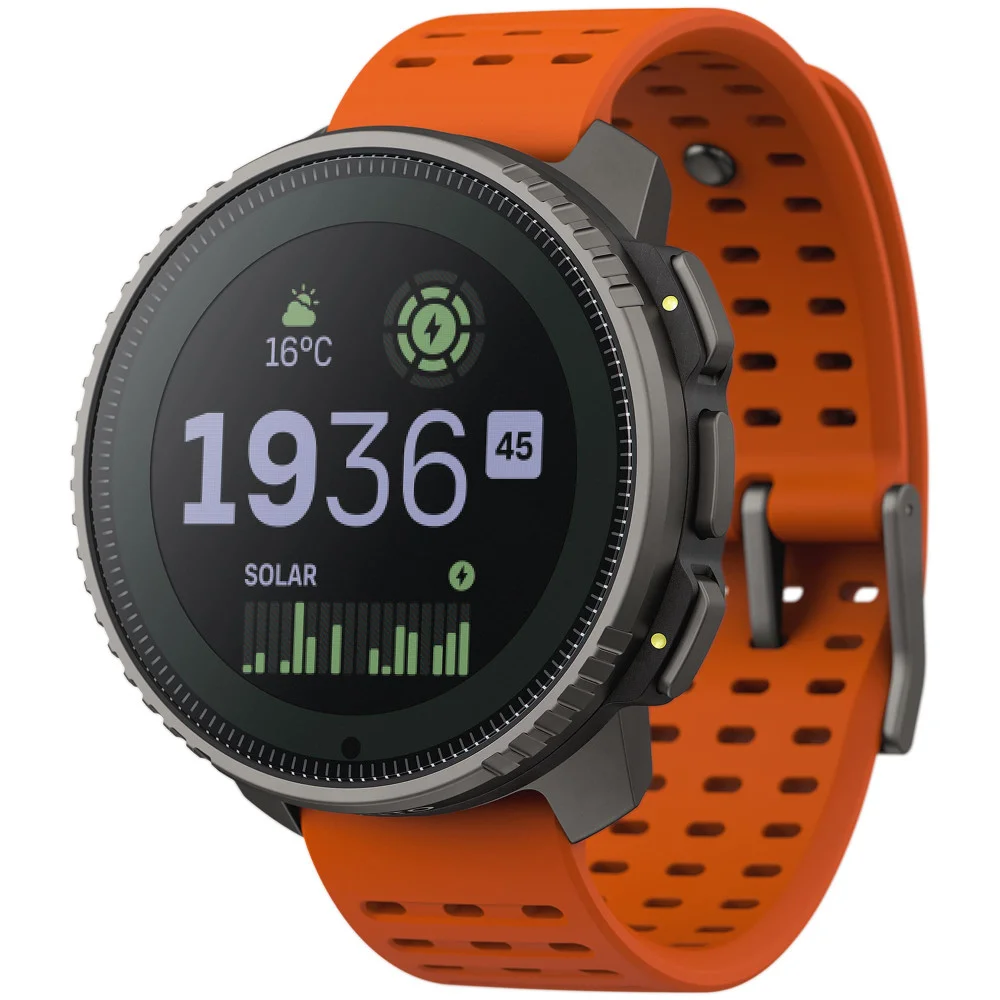 Смарт-часы Suunto Vertical Titanium Solar Canyon SS050861000 49 мм Grey Orange