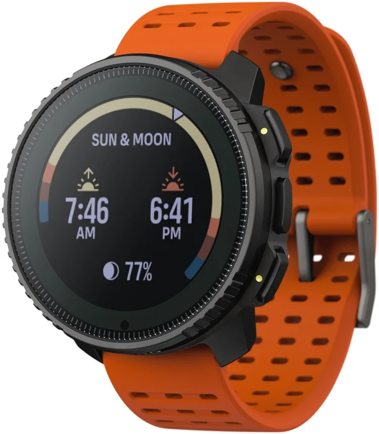Смарт-часы Suunto Vertical Solar Canyon SS050987000 49 мм Black Orange
