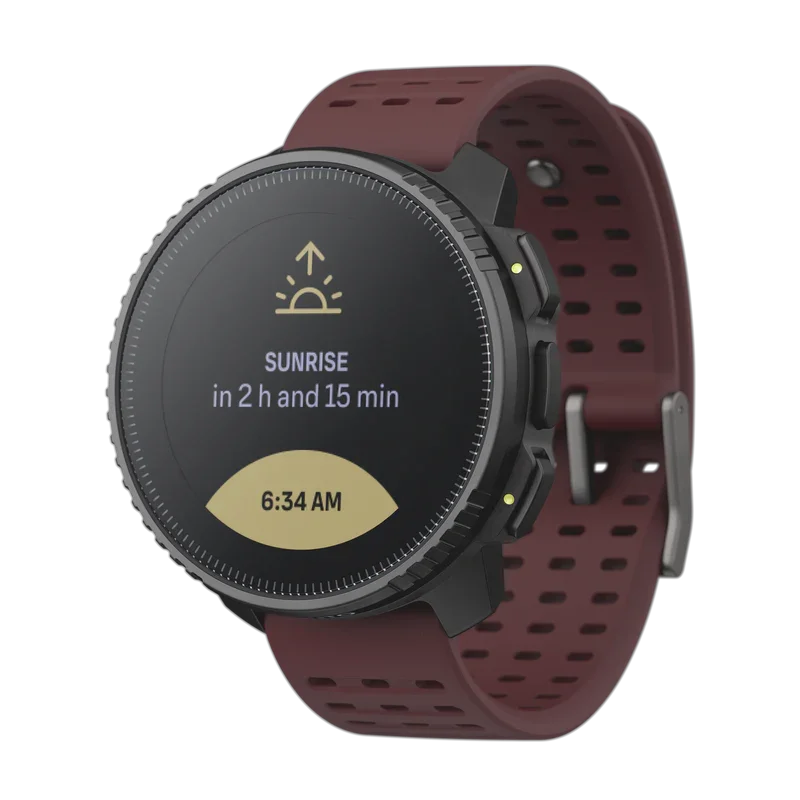 Смарт-часы Suunto Vertical Black Ruby SS050865000 49 мм Black Brown