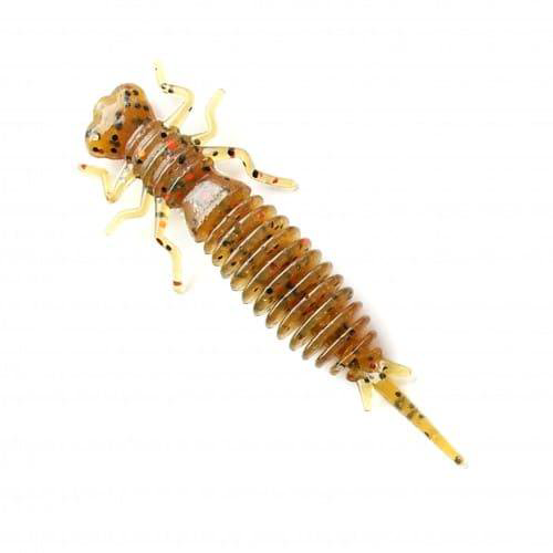 Силиконовая приманка Fanatik Larva 75мм коричневая купить,NaN