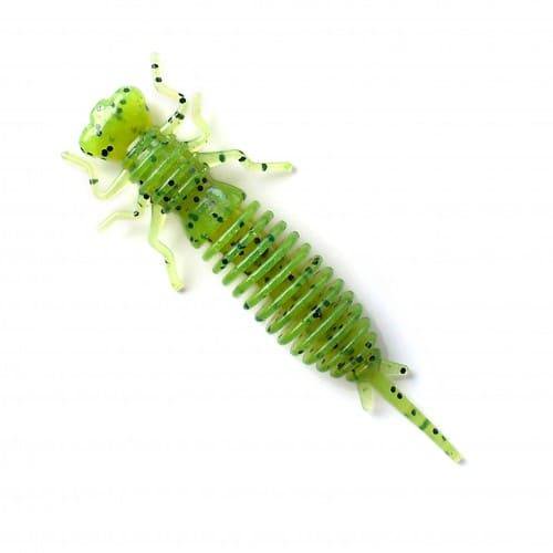 Силиконовая приманка Fanatik Larva 75мм зеленая купить,NaN