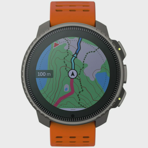 Смарт-часы Suunto Vertical Titanium Solar Canyon SS050861000 49 мм Grey Orange