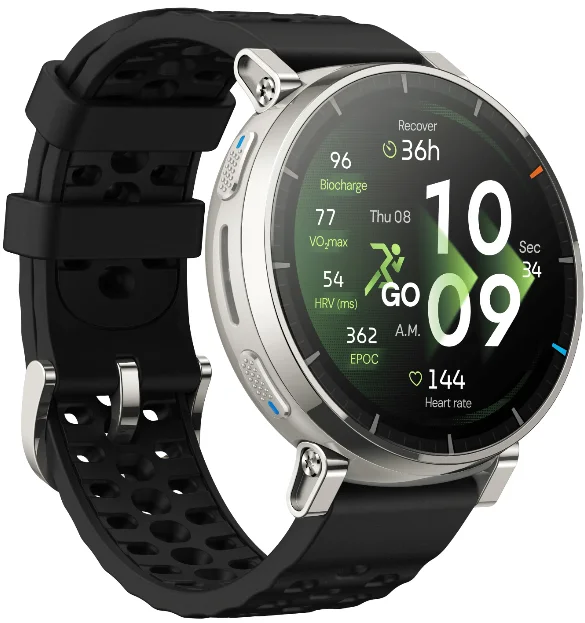 Смарт-часы Amazfit Active 3 Premium Apex 45 mm Silver