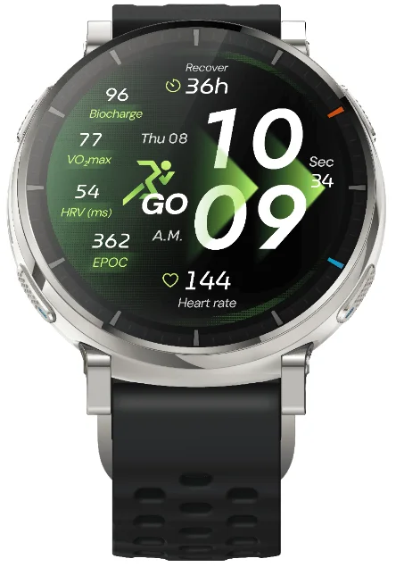 Смарт-часы Amazfit Active 3 Premium Apex 45 mm Silver