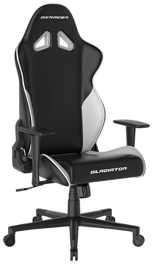 Игровое кресло DXRacer GC/LPF24LTC/NW, белый, черный