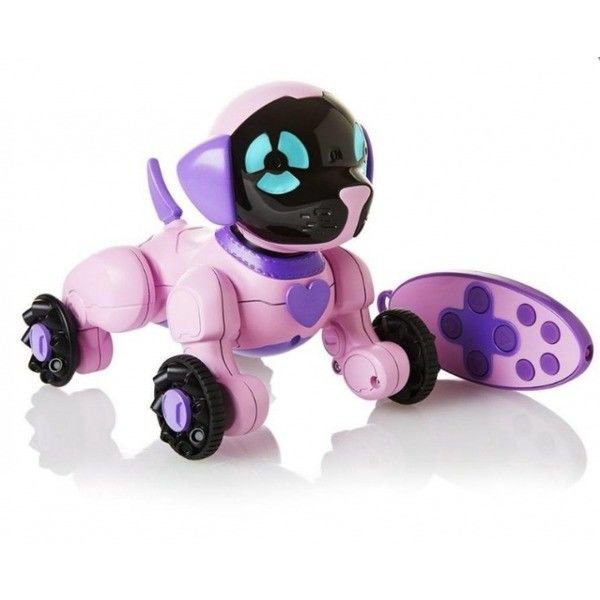 Робот WowWee Чиппи 2804-3817 розовый купить,NaN