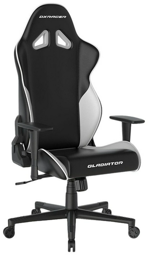 Игровое кресло DXRacer GC/LPF24LTC/NW, белый, черный