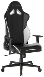 Игровое кресло DXRacer GC/LPF24LTC/NW, белый, черный