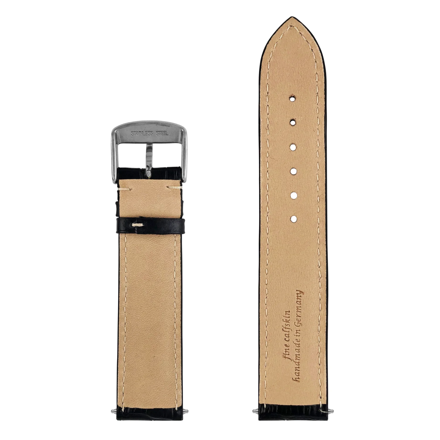 Ремешок для часов Zeppelin Crocomatt 9L322617013CN2220 черный