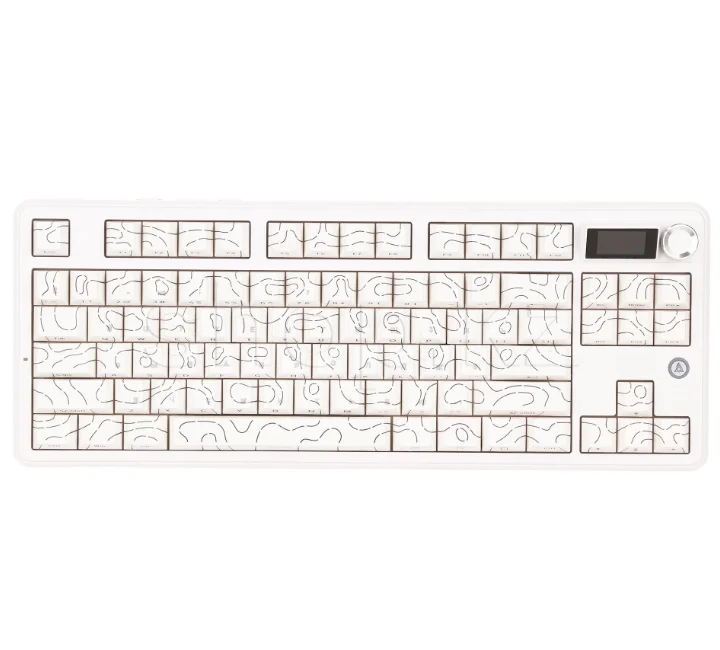 Клавиатура Ajazz MK87 Pro Peach Switch White купить,41990