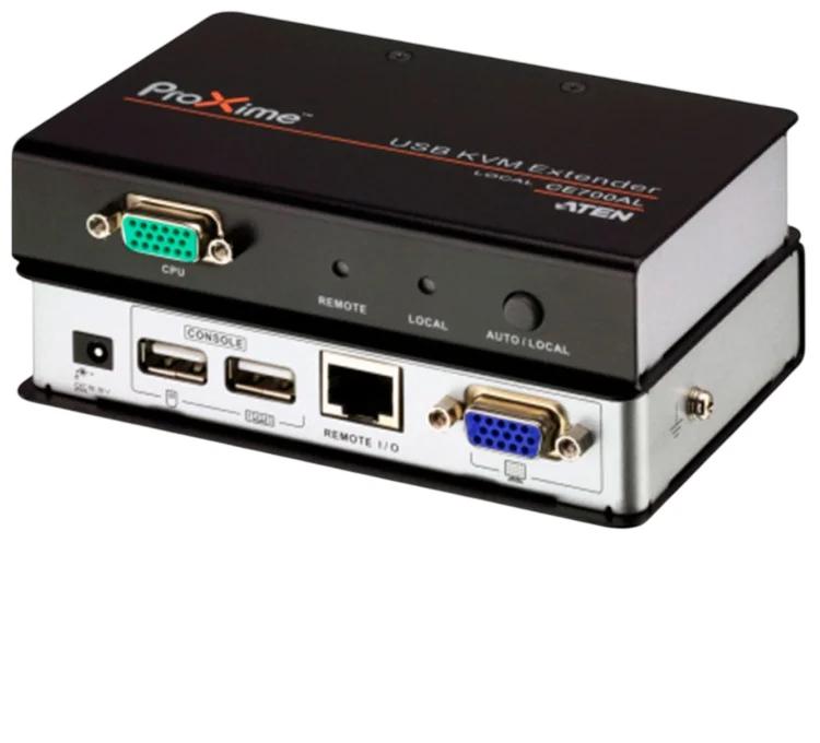 KVM-удлинитель Aten CE700A-AT-G черный купить,348529