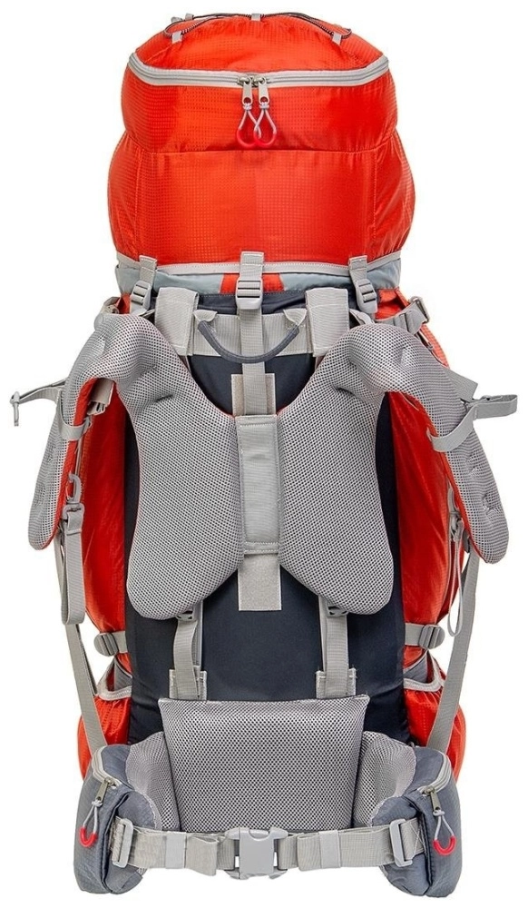 Рюкзак NISUS N-TB1177-100L треккинговый 100 л серый, оранжевый купить,NaN