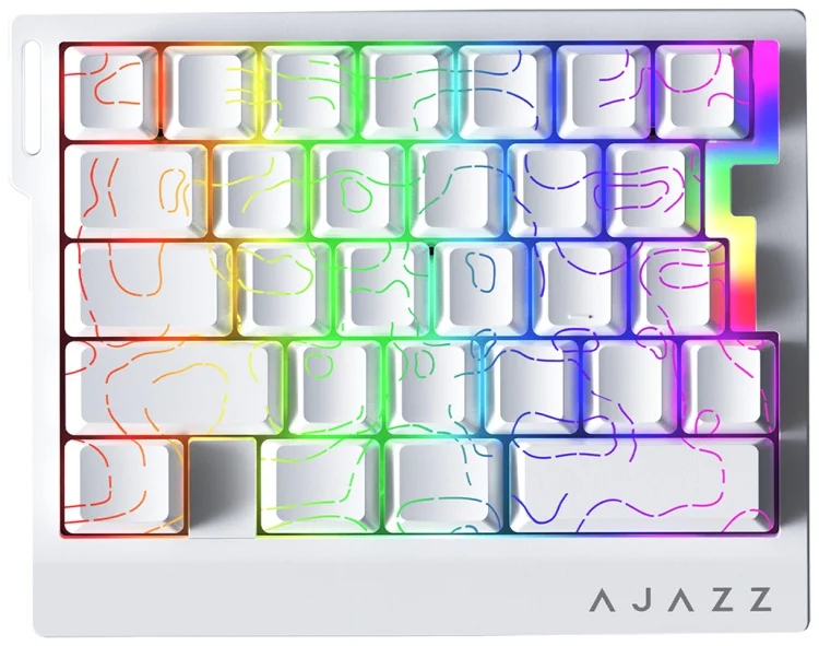 Клавиатура Ajazz AK029 Arctic Isle Switch White