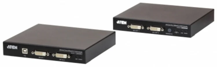 KVM-удлинитель Aten CE624-AT-G черный