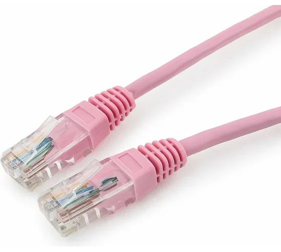 Патч-корд Cablexpert UTP PP12-0.5M/RO 5e RJ45/8P8C 0.5m Pink