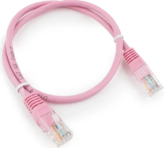 Патч-корд Cablexpert UTP PP12-0.5M/RO 5e RJ45/8P8C 0.5m Pink - ForteMarket Патч-корд Cablexpert UTP PP12-0.5M/RO 5e RJ45/8P8C 0.5m Pink купить,0