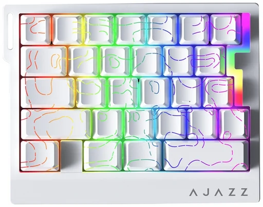 Клавиатура Ajazz AK029 Arctic Isle Switch White