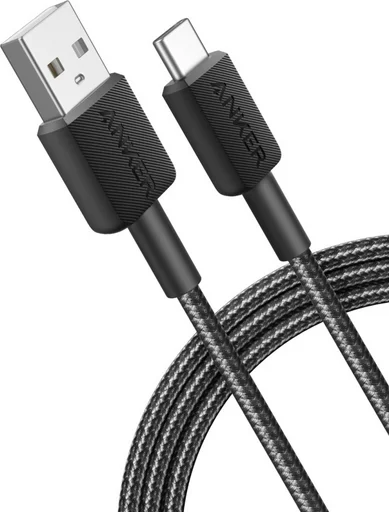 Кабель Anker A81H5G11 1м черный
