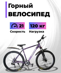 Велосипед Macoge 29-C200 2025 19 дюймов фиолетовый