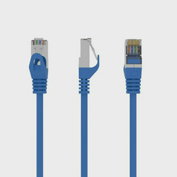 Патч-корд Cablexpert CAT6 FTP PP6-1M/B RJ45/8P8C 1m Blue