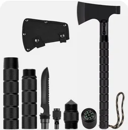 Туристический инструмент Multiaxe чёрный