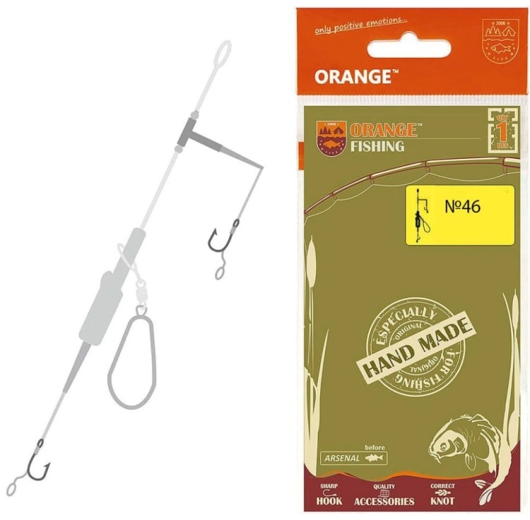 Оснастка Orange Carp 46 Sliding Leadcore 54 см купить,NaN