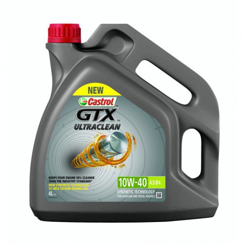 Моторное масло Castrol GTX 10W40 SL/CF 4L купить,NaN