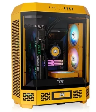 Корпус Thermaltake The Tower 600 CA-1Z1-00M4WN-00 Bumblebee 