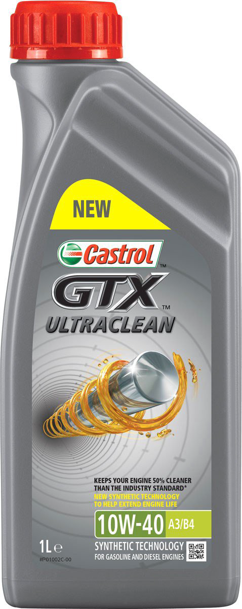 Моторное масло Castrol GTX 10W40 SL/CF 1L купить,NaN
