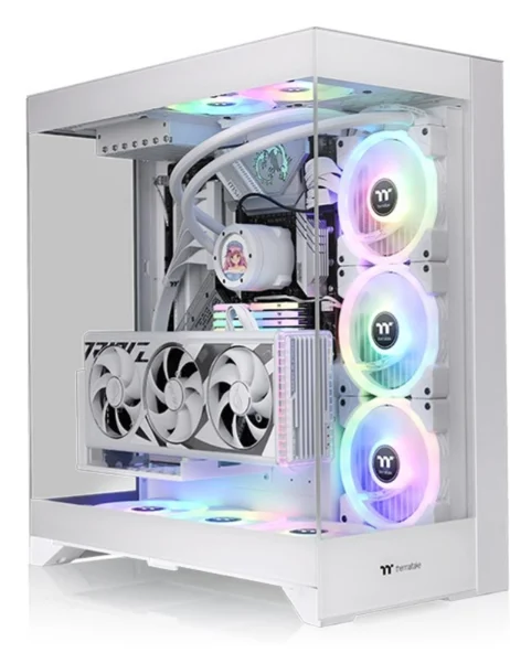 Корпус Thermaltake CTE E550 TG CA-1Z8-00M6WN-00 Snow